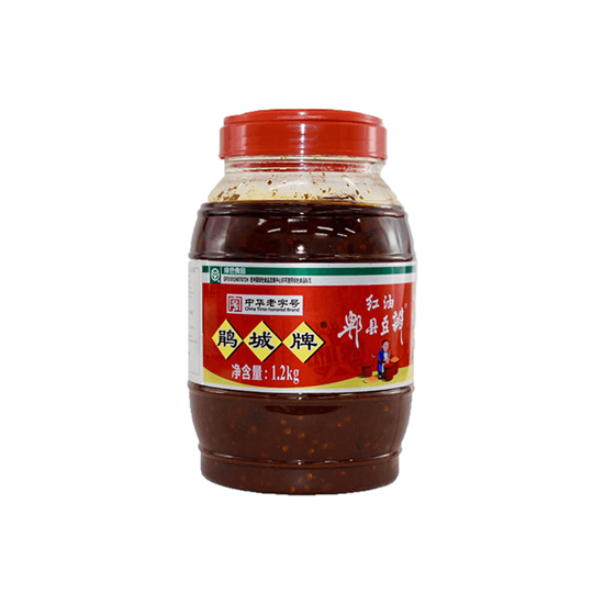 Imagen de Pasta china de frijol con aceite de chile Sichuan Pixian 1.2kg