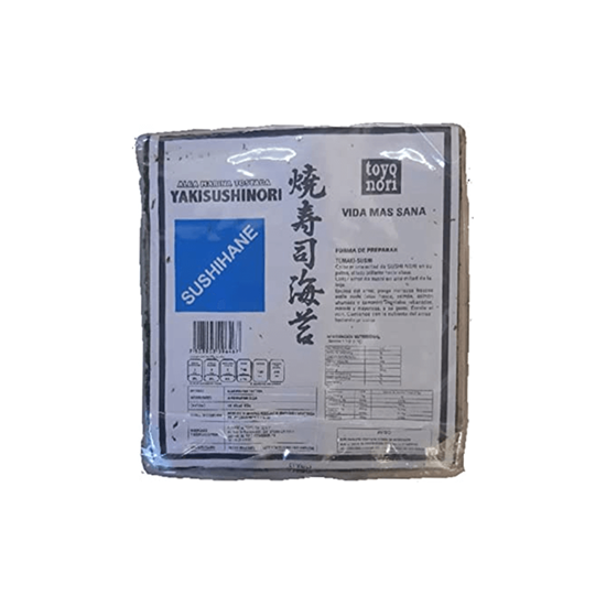 Imagen de Alga marina tostada para sushi Toyonori 100 hojas (200g)