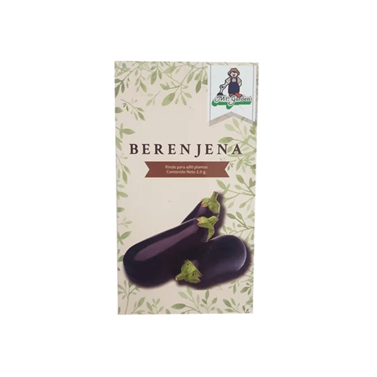 Imagen de Semilla para hortaliza de berenjena Mr. Garden 2g (rinde para 480 plantas)