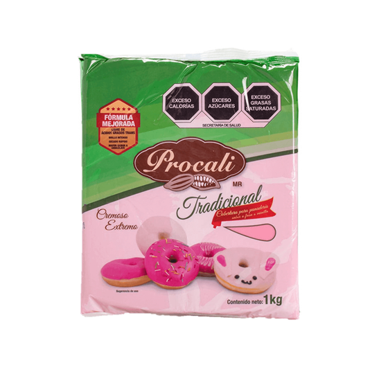 Imagen de Cobertura para panadería sabor fresa Procali 1kg