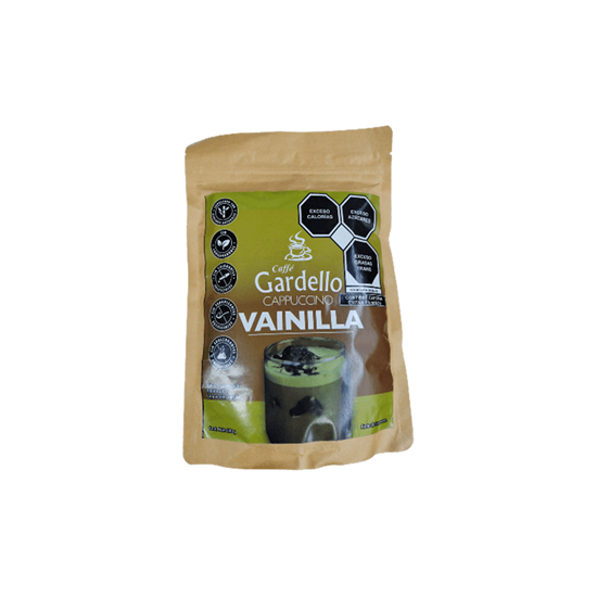 Imagen de Polvo para preparar café sabor cappuccino vainilla Caffé Gardello 280g