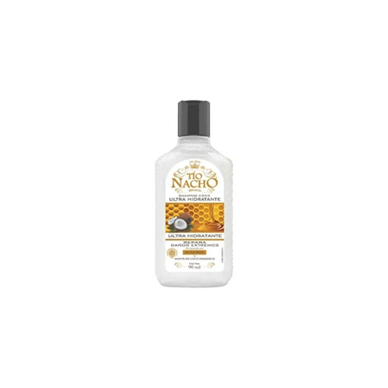 Imagen de Shampoo Tío Nacho ultra hidratante con jalea real + aceite de coco orgánico 90ml