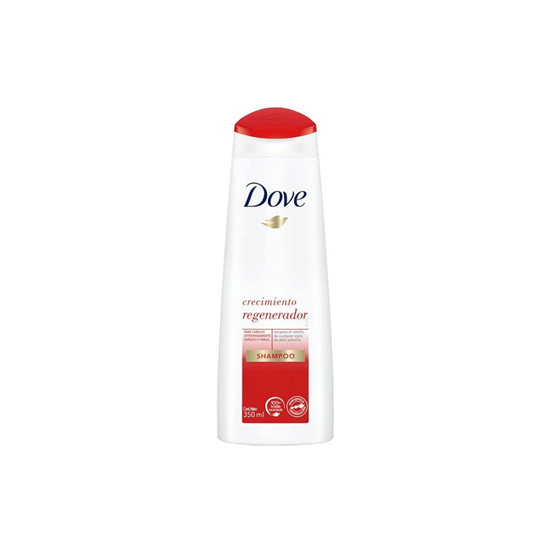 Imagen de Shampoo para cabello extremadamente dañado y frágil Dove crecimiento regenerador 350ml