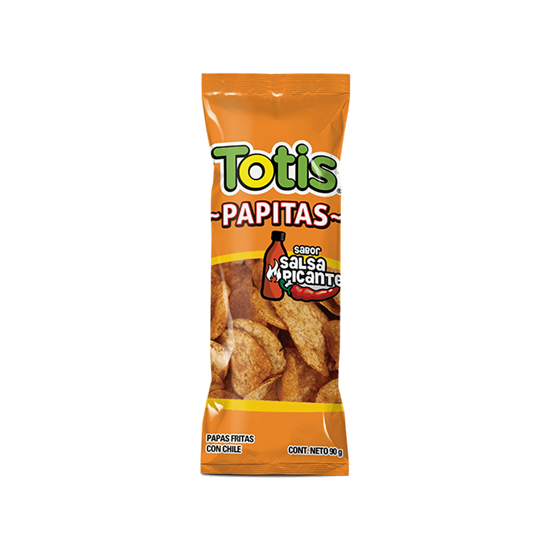 Imagen de Papas fritas sabor salsa picante Totis Papitas 90g