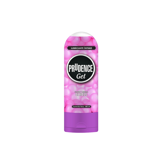 Imagen de Lubricante íntimo sabor y aroma chicle Prudence Gel 100ml