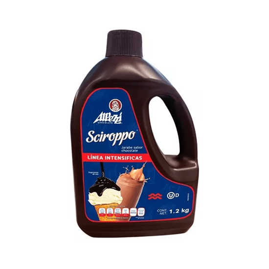 Imagen de Jarabe sabor chocolate Alpezzi Intensificas Sciroppo 1.2kg