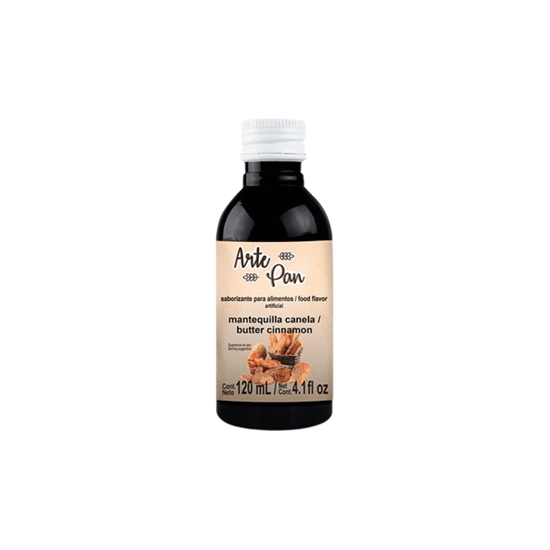 Imagen de Saborizante para alimentos sabor y aroma mantequilla canela Arte Pan 120ml