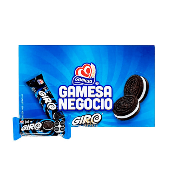 Imagen de Galletas Gamesa Giro 10 paketines de 6 galletas c/u (570g)