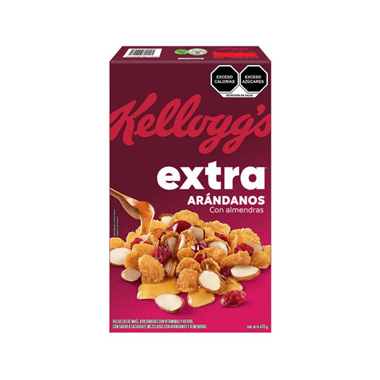 Imagen de Cereal Kellogg's Extra sabor arándanos con almendras 420g