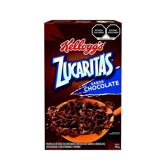 Imagen de Cereal Kellogg's Zucaritas sabor chocolate 480g