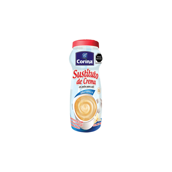 Imagen de Sustituto de crema en polvo para café sabor vainilla Corina 400g