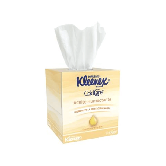 Imagen de Pañuelos faciales Kleenex Cold Care Aceite Humectante 66 pzas