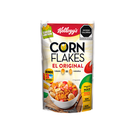 Imagen de Cereal de hojuelas de maíz Kellogg's Corn Flakes 90g