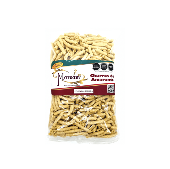 Imagen de Churros de amaranto naturales Marsam 500g