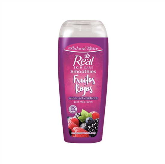 Imagen de Crema corporal súper antioxidante frutos rojos Real Skin Care Smoothies 400ml