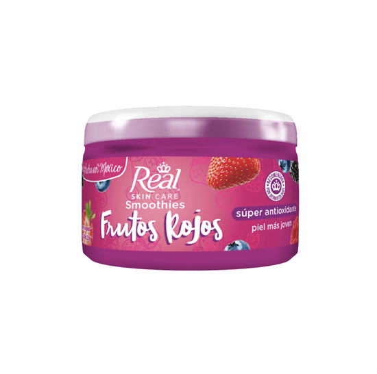 Imagen de Crema corporal súper antioxidante frutos rojos Real Skin Care Smoothies 220g