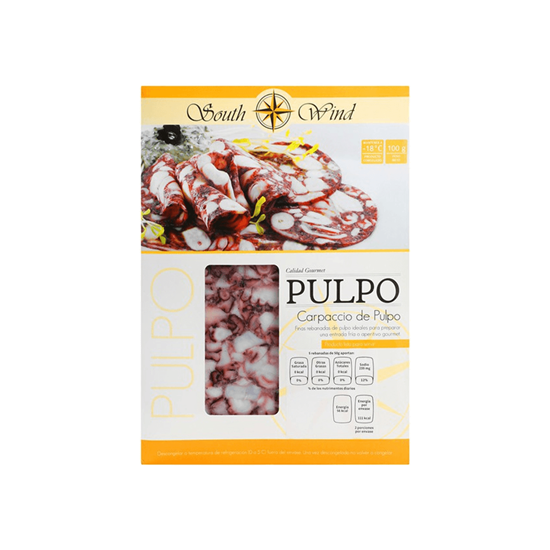 Imagen de Carpaccio de pulpo South Wind 100g