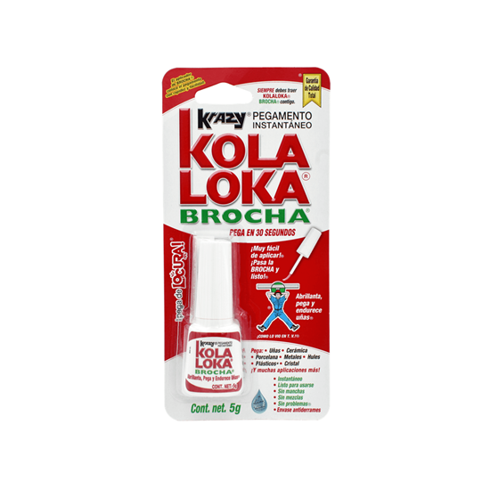 Imagen de Pegamento instantaneo Kola Loka brocha 5g