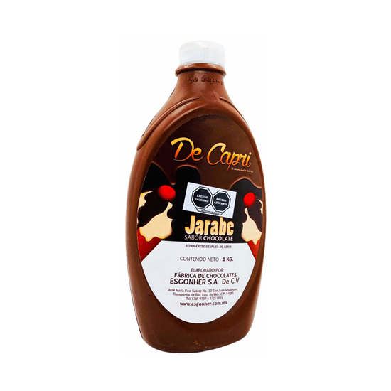 Imagen de Jarabe sabor chocolate De Capri 1kg