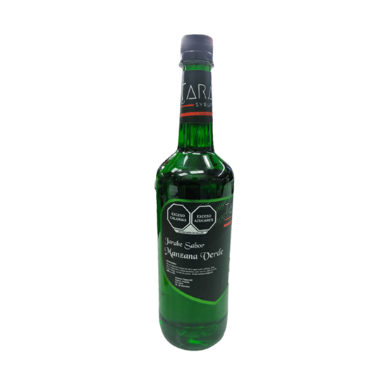 Imagen de Jarabe sabor manzana verde para bebidas Tara's Syrups 1L