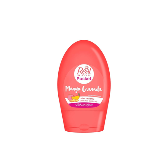 Imagen de Crema corporal ultra radiante piel más luminosa mango granada Real Skin Care Smoothies mini 85ml