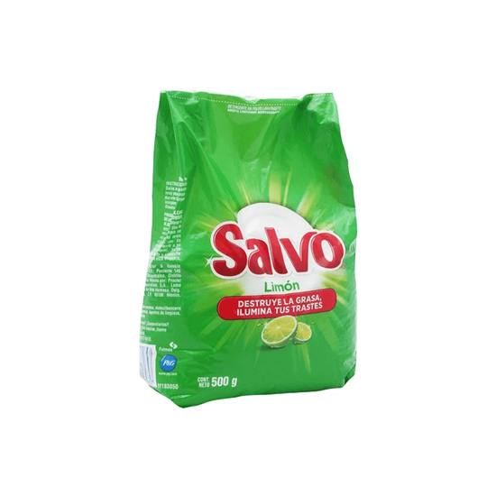 Imagen de Detergente lavatrastes Salvo limón 500g