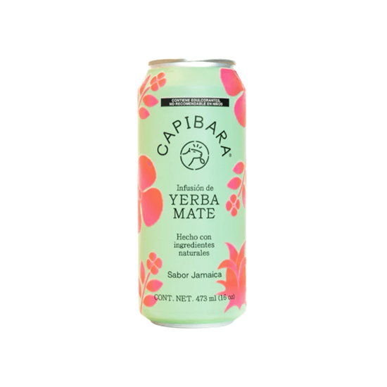 Imagen de Infusión de yerba mate sabor jamaica Capibara 473ml