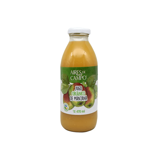 Imagen de Jugo orgánico de manzana Aires de Campo 470ml