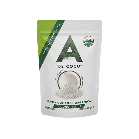 Imagen de Harina de coco orgánica A de Coco 300g