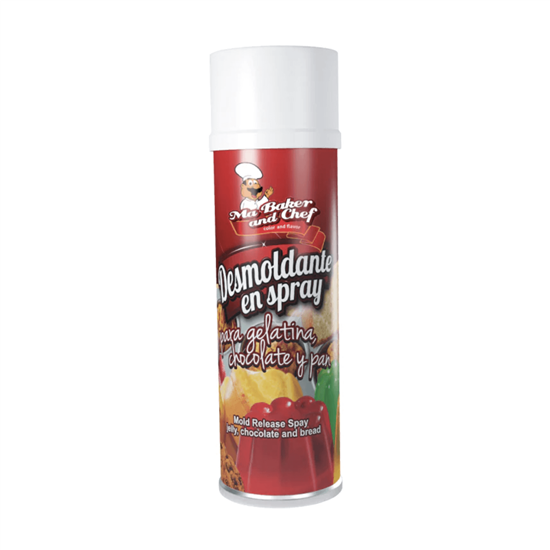 Imagen de Desmoldante en spray para gelatinas, chocolate y pan Ma Baker and Chef 140ml