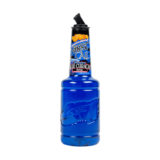 Imagen de Jarabe concentrado premium para bebidas sabor blue curaçao Finest Call Syrup 1L