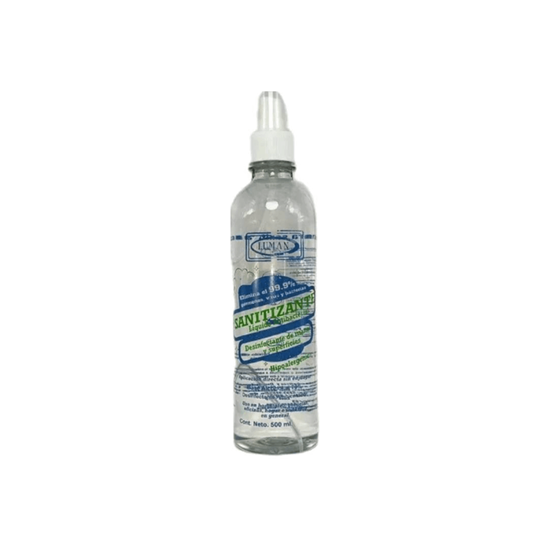 Imagen de Sanitizante líquido antibacterial hipoalergénico Luman 500ml