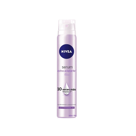 Imagen de Antitranspirante en aerosol Nivea Serum Extra Aclarante Lilac 100ml