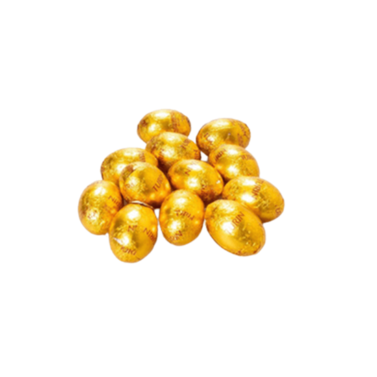 Imagen de Chocolates con leche con relleno al licor sabor rompope Turín Huevitos a granel