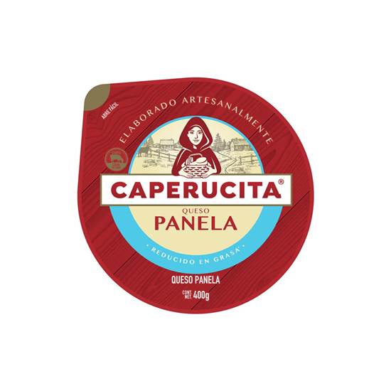 Imagen de Queso panela reducido en grasa Caperucita 400g