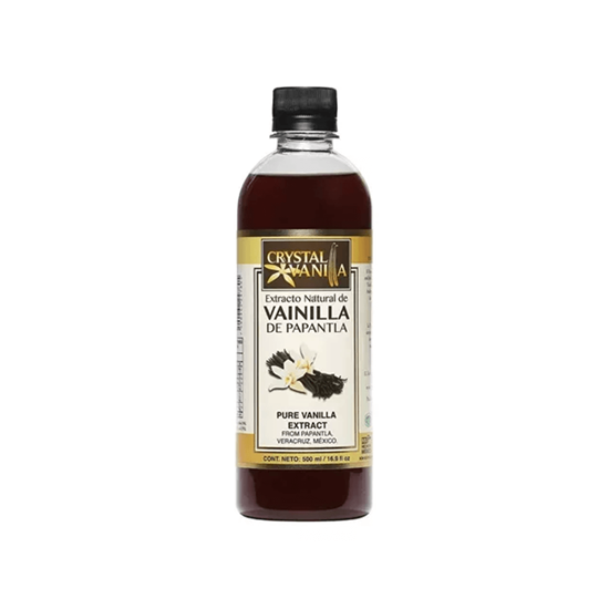 Imagen de Extracto natural de vainilla de Papantla Crystal Vanilla 500ml
