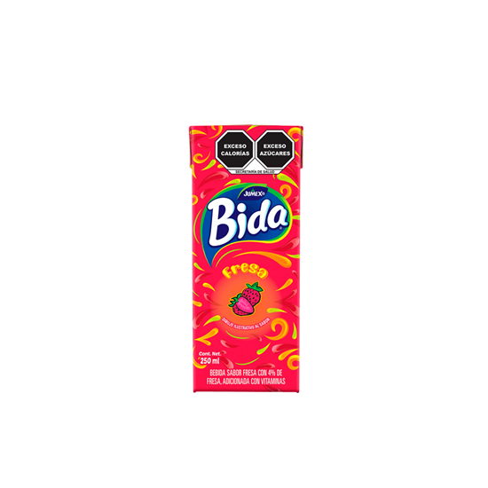 Imagen de Bebida sabor fresa Jumex Bida 250ml