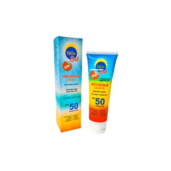 Imagen de Protector solar hidratante UBV+UVA FPS 50 No + Sol 125ml