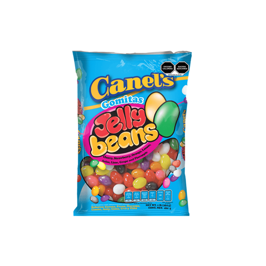 Imagen de Gomitas confitadas sabores frutales surtidos Canel's Jelly Beans bolsa 454g