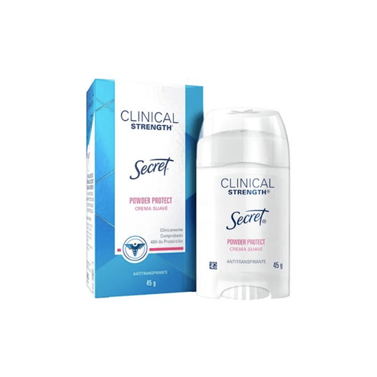 Imagen de Antitranspirante en crema suave Secret Clinical Strength Powder Protect 45g