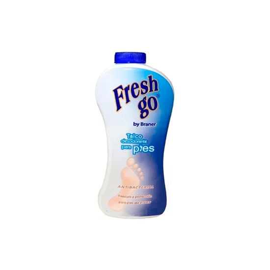Imagen de Talco desodorante para pies antibacterial Fresh Go 100g