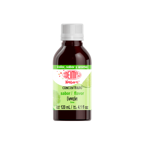 Imagen de Concentrado líquido para alimentos color, sabor y aroma a limón Deiman Natura 120ml