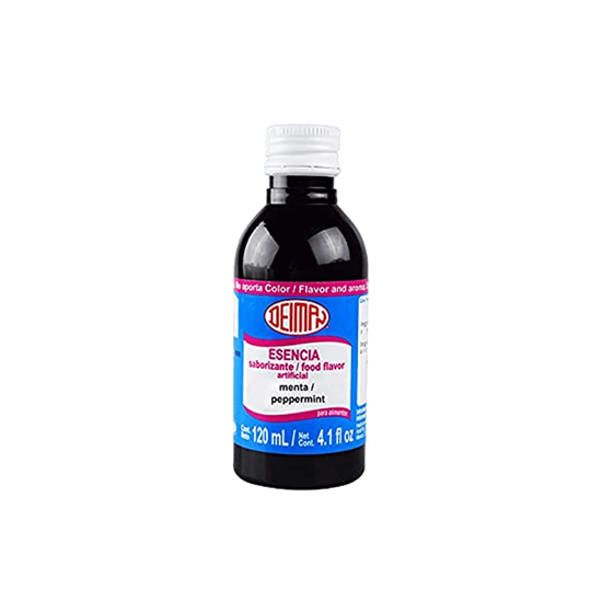Imagen de Esencia saborizante artificial para alimentos sabor y aroma menta Deiman 120ml