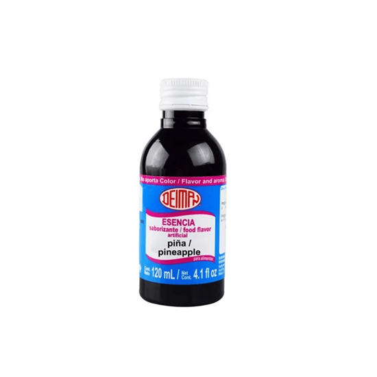 Imagen de Esencia saborizante artificial para alimentos sabor y aroma piña Deiman 120ml