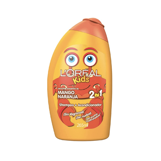 Imagen de Shampoo L'Oréal Kids 2 en 1 mango-naranja 265ml