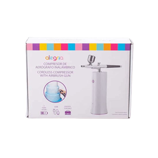 Imagen de Compresor de aerógrafo inalámbrico Alegría