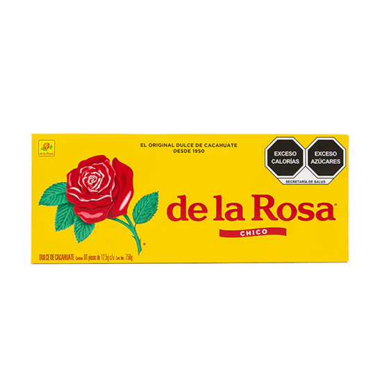 Imagen de Mazapán chico de la Rosa caja con 60 pzas de 12.5g c/u