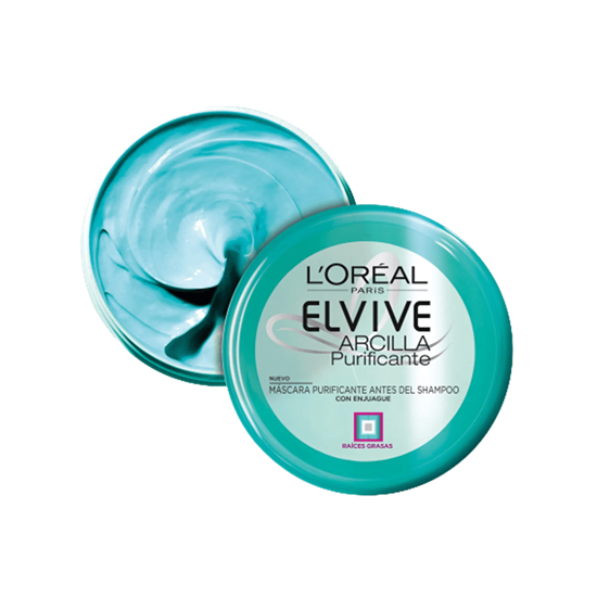 Imagen de Mascarilla capilar L'Oréal Paris Elvive arcilla purificante 150ml