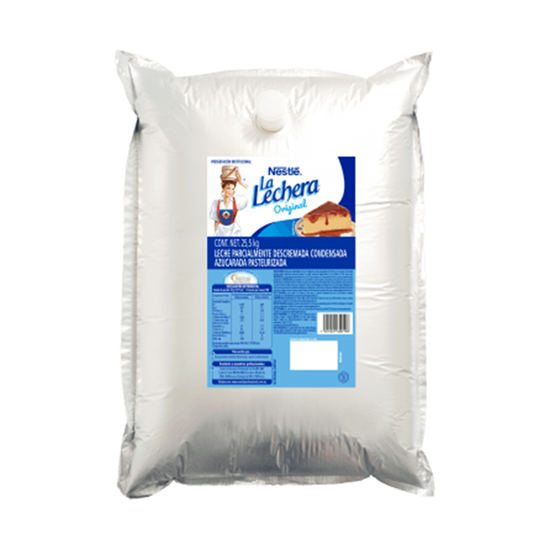 Imagen de Leche condensada Nestlé La Lechera Original presentación institucional 25kg