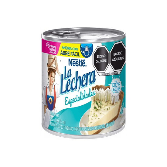 Imagen de Leche condensada sin grasa Nestlé La Lechera Cero en lata 385g